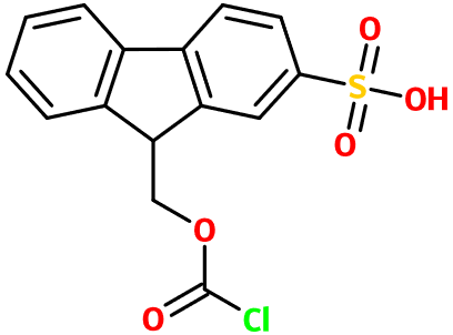 MC095071 9-(2-Sulfo)-fluorenylmethyloxycarbonyl chloride (图片) MC095071 9-(2-Sulfo)-fluorenylmethyloxycarbonyl chloride